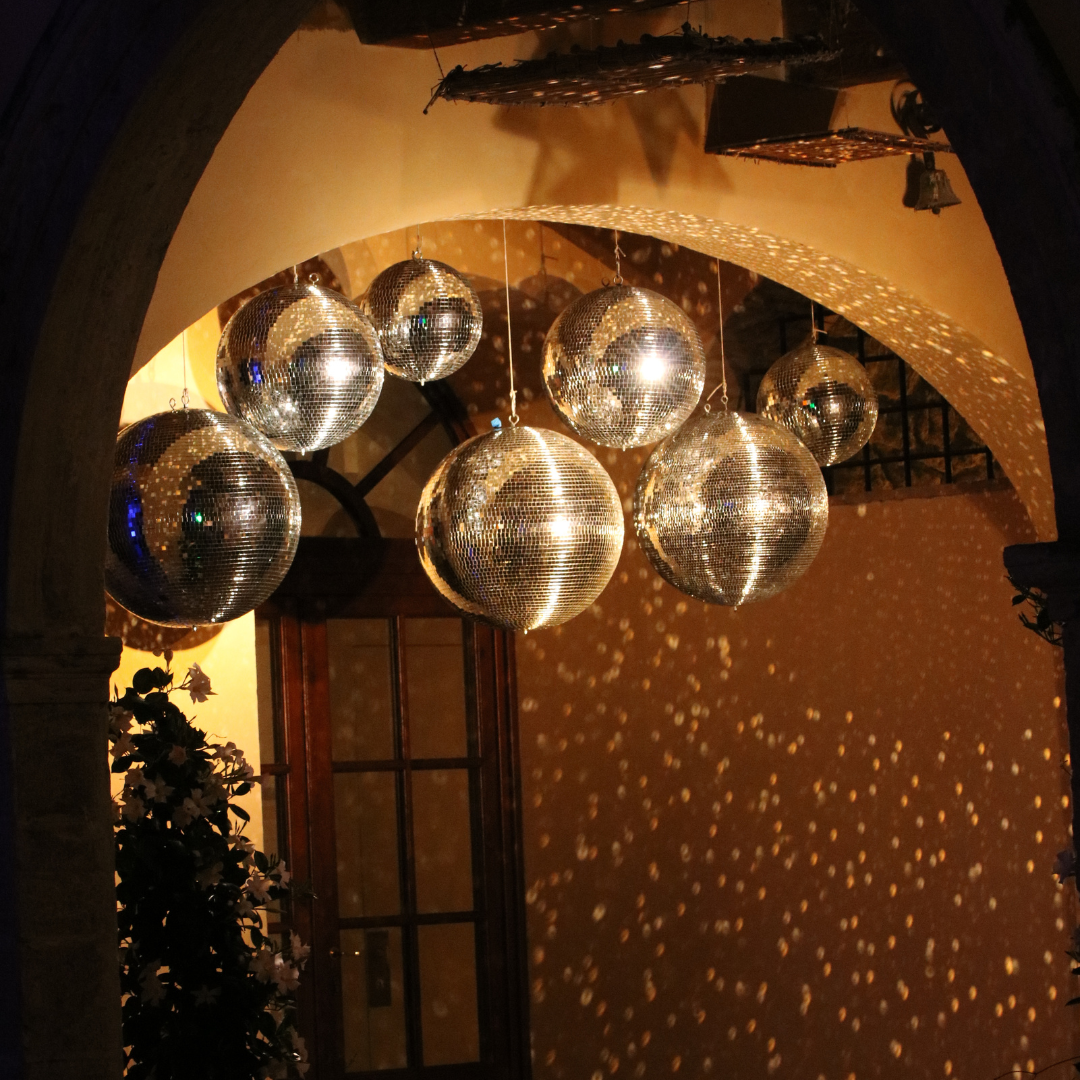 Palla specchi per feste private