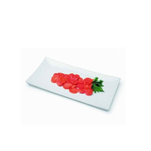 Vassoio SUSHI 31x15 cm. porcellana bianca
