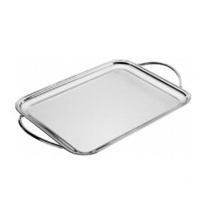 Vassoio 60x42 cm. GUANTIERA con manici acciaio inox